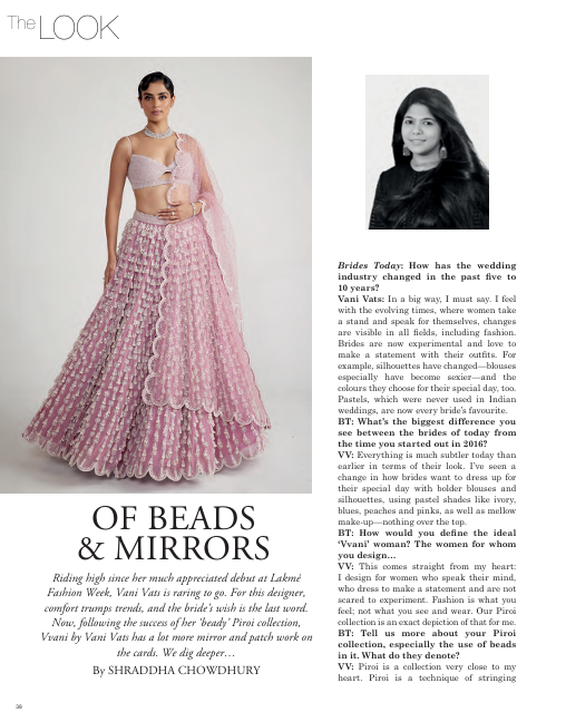 Brides Today X Vani Vats