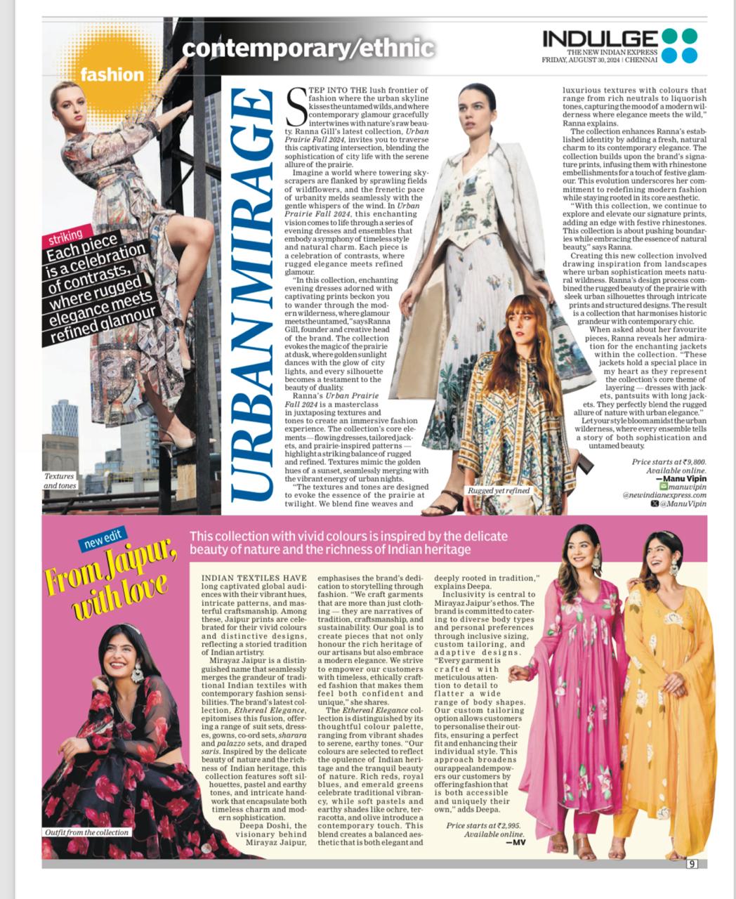 Indulge Express X  Ranna Gill