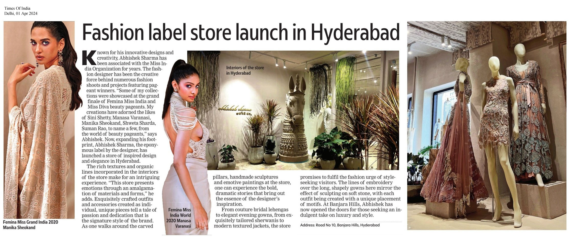 Times Of India X Abhishek Sharma